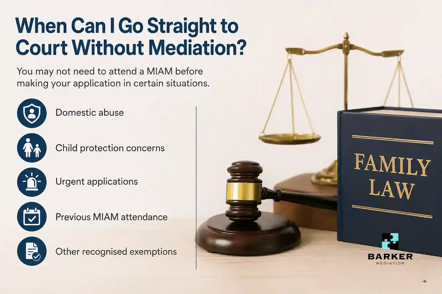 When Can I Go Straight to Court Without Mediation Richmond upon Thames?